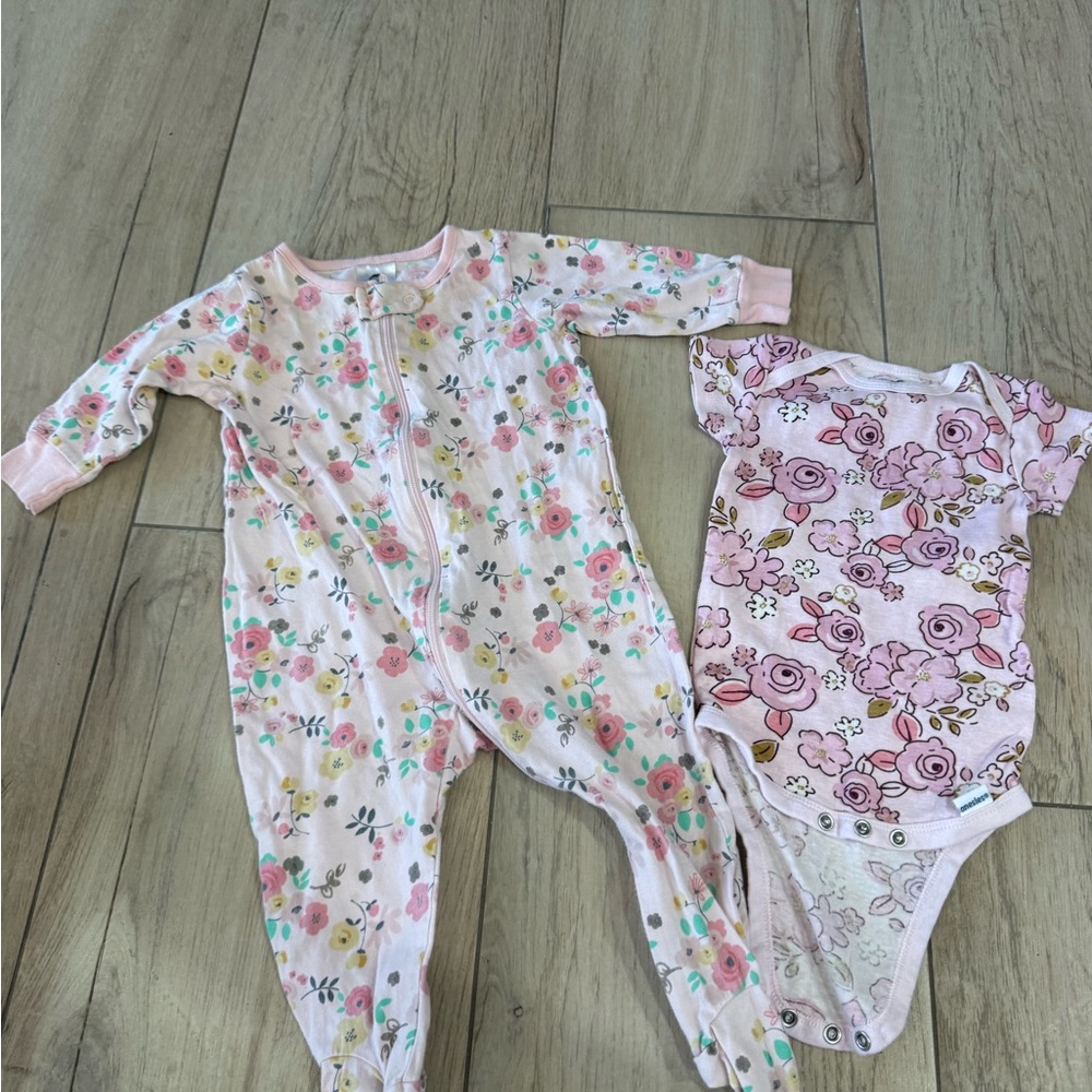Bundle of baby clothes